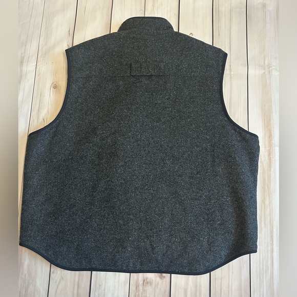 LL Bean Vintage Wool Sherpa Lined Vest  2XL Reg Adventure Hunting Outdoor Work - Picture 2 of 8